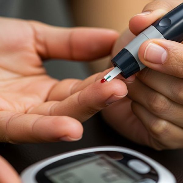 4. ब्लड शुगर असंतुलन-
मीठा या जंक फूड खाने से ब्लड शुगर लेवल बिगड़ सकता है, जो आगे चलकर डायबिटीज का खतरा बढ़ाता है।