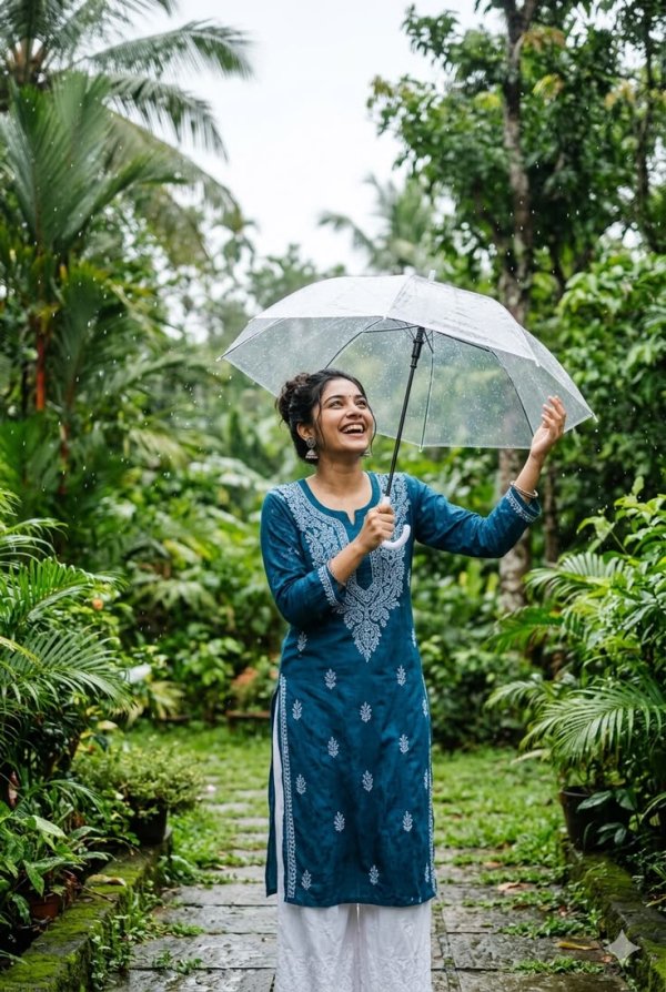 बारिश का मौसम हर किसी को पसंद होता है। ठंडी हवाएं, हल्की-हल्की बारिश और हरियाली मन को सुकून देती है। लेकिन इस मौसम में स्टाइलिश दिखना कई लोगों के लिए चुनौती बन जाता है। सही कपड़े, फुटवियर और एक्सेसरीज़ का चुनाव करके आप न केवल खुद को बारिश से सुरक्षित रख सकते हैं, बल्कि फैशनेबल भी दिख सकते हैं। आइए जानते हैं कि बारिश के मौसम में खुद को स्टाइलिश और आकर्षक कैसे रखें।