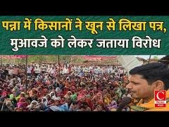 पन्ना में किसानों का जोरदार विरोध, मुआवजे और जमीन अधिग्रहण पर उठाए सवाल|| Cnews Bharat