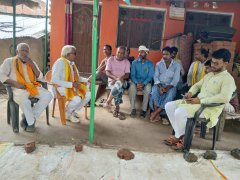 रघुबर सिंह ने गांव-गांव पहुंचकर साझा किया पार्टी का विज़न