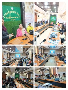 टीबी रोग मुक्त भारत बनाने के लिए विशेष प्रशिक्षण मे जिले के सभी सामुदायिक स्वास्थ्य केंद्र प्रभारी हुए शामिल