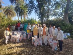 जल का महत्व बताते हुए बोरीबंधान के माध्यम से रोका पानी