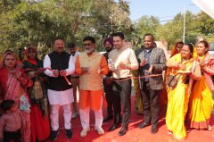 जिला स्तरीय सरस मेला का हुआ भव्य शुभारम्भ, महिला समूहों ने किया प्रतिभाग