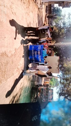 राजकीय उच्च माध्यमिक विद्यालय देवनगर में राज्य सरकार के दो वर्ष पूर्ण होने पर पर्यावरण जागरूकता रैली का आयोजन