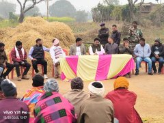 दुधिमाटी गांव में विधायक प्रकाश राम का जनसंवाद, ग्रामीणों की समस्याएं सुनीं, सरकार पर लगाए गंभीर आरोप