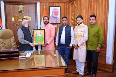 सिदो–कान्हू मुर्मू विश्वविद्यालय के कई समस्याओं को लेकर महामहिम राज्यपाल से की  मुलाकात :– महामंत्री अमन राज