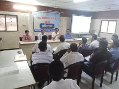 मास्टर ट्रेनरो को मतदाता सूची से सम्बंधित एक दिवसीय प्रशिक्षण दिया
