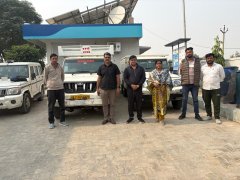 अवैध पेट्रोल व डीजल बेचान पर रसद विभाग ने की कार्यवाही