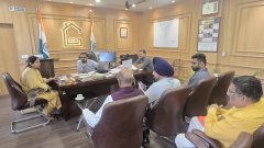 विधायक छीना की अध्यक्षता में खाद्य आपूर्ति विभाग के अधिकारियों के साथ महत्वपूर्ण बैठक