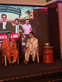 रवि किशन और अनंत जोशी ‘‘मामला लीगल है’’ का जबरदस्त धमाल लेकर पहुँचे लखनऊ