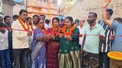 खगड़िया नगर सभापति अर्चना कुमारी ने किया सड़क लोकार्पण,