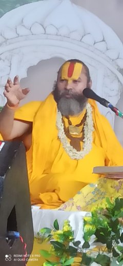 राम जानकी मंदिर मेहंदी बाग में भक्तमाल कथा प्रारंभ