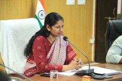 समय सीमा बैठक में कलेक्टर श्रीमती प्रतिभा पाल के सख्त निर्देश