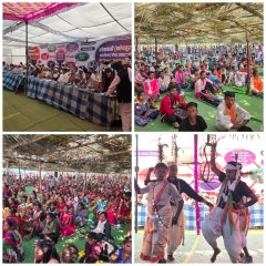 दंतेवाड़ा के गढ़मिरी में कुहड़ामी कुटमा परिवार का भव्य वार्षिक सम्मेलन, हजारों लोगों की ऐतिहासिक उपस्थिति