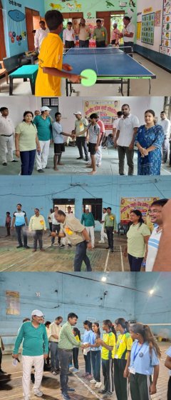 जनपदीय बेसिक बाल क्रीड़ा प्रतियोगिता शुरू, खिलाड़ियों ने दिखाया दमखम शतरंज में विवेक और सना परवीन बने जिला चैंपियन