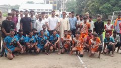 राष्ट्रीय खेल दिवस पर खिलाड़ियों ने दिखाई खेल प्रतिभा