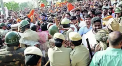 Karnataka Tension: बागलकोट में छत्रपति शिवाजी महाराज जयंती जुलूस के दौरान हिंसा, हालात बिगड़ने पर धारा 144 लागू