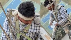 ऊंची इमारत पर लटके मजदूर की कमाई  - 10 लाख