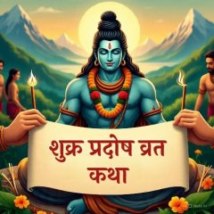 शुक्र प्रदोष व्रत कथा  – भगवान शिव की भक्ति से बदला जीवन