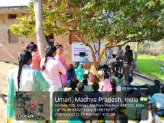 सीएससी एवं वीजा प्रोजेक्ट के अंतर्गत ग्रामीणों एवं छात्रों को साइबर फ्रॉड के लिए किया गया जागरूक