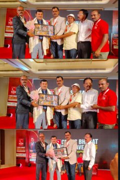 होटल ताज लखनऊ में सी न्यूज़ भारत के एडिटर इन चीफ का हुआ भव्य सम्मान