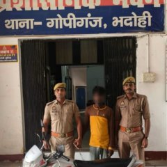 मोटरसाइकिल चोरी का खुलासा, वांछित आरोपी गिरफ्तार,मोटरसाइकिल बरामद