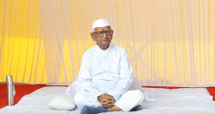 छात्रों के समर्थन में अन्ना हजारे का मौन विरोध, PM मोदी को लिखी चिट्ठी!