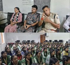 बरही में परियोजना बालिका उच्च विद्यालय के छात्राओं को साइबर सुरक्षा और कानूनी अधिकारों का मिला विशेष प्रशिक्षण