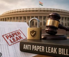 लोकसभा में Anti Paper Leak Bill 2026 पेश! अब 10 साल जेल और ₹10 करोड़ जुर्माना