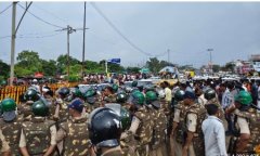 MSP की मांग पर सड़कों पर किसान, भोपाल में हाई वोल्टेज प्रदर्शन