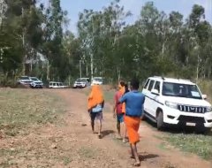 ग्रामसभा की अनुमति बिना पहुंचे एनएलसी अधिकारियों का ग्रामीणों ने किया विरोध