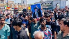 लखनऊ में ईरान के सुप्रीम लीडर ख़ामेनई के निधन पर शिया समुदाय में शोक