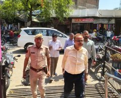 संभागीय आयुक्त अनिल अग्रवाल का गंगदार दौरा सरकारी संस्थानों पीएचसी और थाने का किया वाचक निरीक्षण भगवान नागेश्वर पार्श्वनाथ के दर्शन भी किये