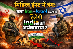 मिडिल ईस्ट में जंग: क्या Iran–Israel संघर्ष से हिलेगी India की अर्थव्यवस्था?