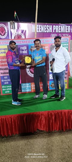 तेंदोल इलेवन की जीत में अंकेश का शतक, टीचर्स वॉरियर एवं डॉ कपिल इलेवन भी जीती