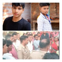 गहरे तालाब ने ली दो मासूमों की जान: बचाने कूदा तीसरा बच्चा गंभीर, मलिकपुर नोनरा में मातम