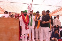 किसान पंचायत में उमड़ा जनसैलाब बैलगाड़ी जुलूस के साथ भारतीय किसान क्रांति यूनियन’ का ऐलान सड़क से सदन तक लड़ेंगे किसानों के लिए...