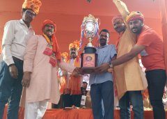 बालूमाथ में रामनवमी दशमी जुलूस धूमधाम से संपन्न