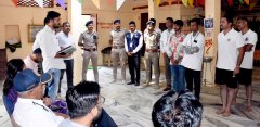 फायर टीम के कुशल तैराकों ने महिसागर नदी में डूब रहे तीन लोगों को सफलतापूर्वक बचाया। मॉक ड्रिल हुई