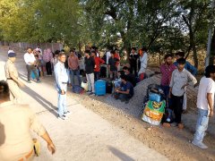 मुस्तरा रेलवे स्टेशन पर झांसी मंडल का सघन मजिस्ट्रेट चेकिंग अभियान,  265 अनियमित यात्री पकड़े गए