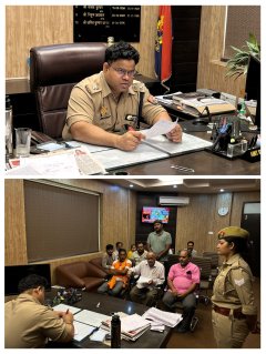 डीसीपी दक्षिणी अमित कुमार आनंद ने की जनसुनवाई, शिकायतों के त्वरित निस्तारण के दिए निर्देश