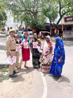 कृष्णानगर थाना क्षेत्र में “मिशन शक्ति 5.0” के तहत महिलाओं और बच्चों को किया गया जागरूक