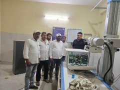 सीएचसी बुढ़मू का विधायक प्रतिनिधि ने किया निरीक्षण