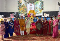 राम कथा के समापन दिवस पर भगवान श्रीराम के आदर्शों पर चलने का दिया संदेश