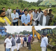 बरही में पेयजल संकट दूर करने की कवायद तेज, 15 दिनों में पाइपलाइन निर्माण पूरा करने का लक्ष्य