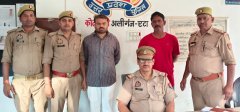 सर्राफा लूटकांड में दो और आरोपी गिरफ्तार, आभूषण बरामद