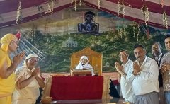 मानव‌ जीवन पेड़ के सूखे पत्ते की तरह है:विशाश्री माताजी