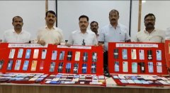 ठाणे पुलिस की बड़ी कामयाबी: 19.59 लाख के 180 गुम मोबाइल बरामद, कई राज्यों तक चला ऑपरेशन!