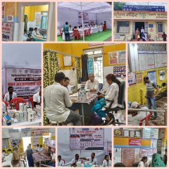 हल्दीबाड़ी के शहरी प्राथमिक स्वास्थ्य केंद्र में लगा वृहद स्वास्थ्य शिविर, विभिन्न रोगों के विशेषज्ञ चिकित्सकों ने की जांच