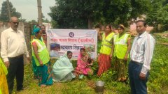 केकटीटोला में स्वच्छता जागरूकता अभियान, ग्रामीणों ने लिया स्वच्छ ग्राम का संकल्प